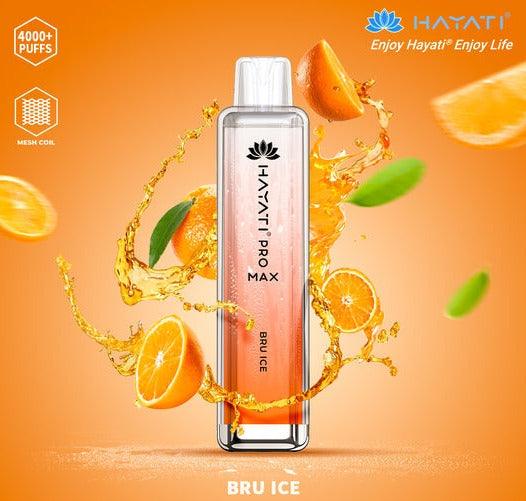Hayati Pro Max 4000 Puffs Disposable - Eazy Vapes