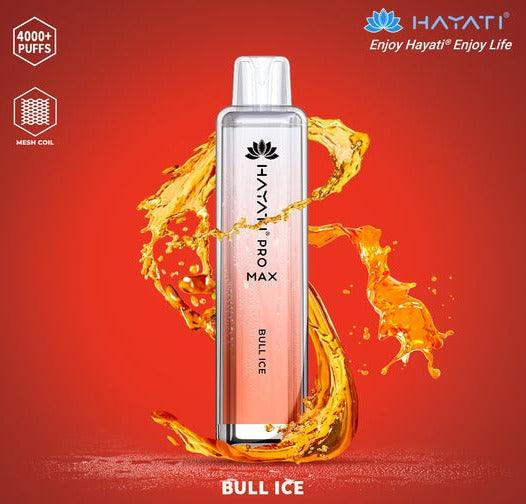 Hayati Pro Max 4000 Puffs - Bull Ice