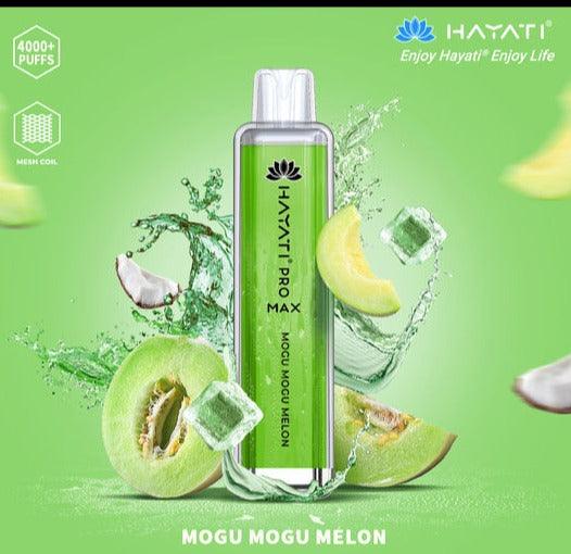 Hayati Pro Max 4000 Puffs - Mogu Mogu Melon