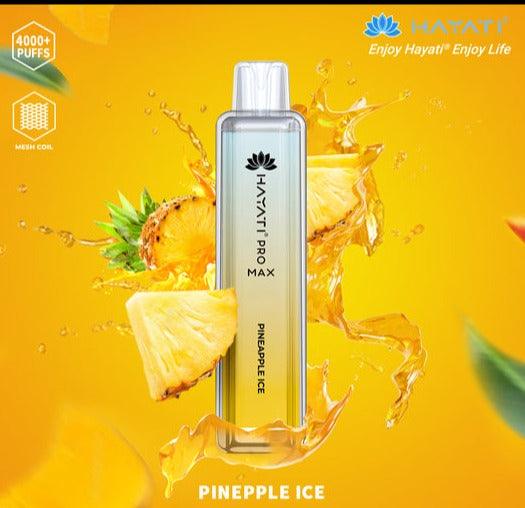 Hayati Pro Max 4000 Puffs - Pineapple Ice