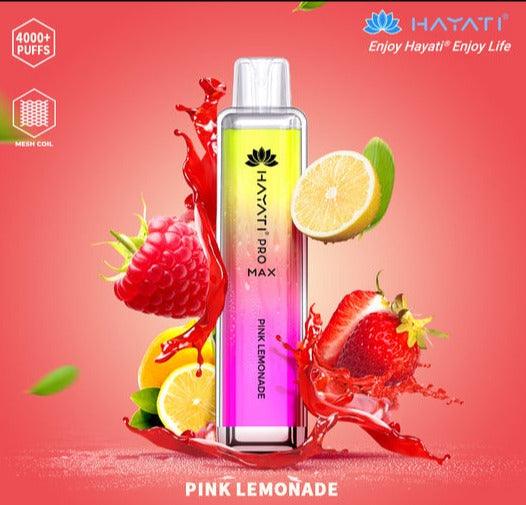 Hayati Pro Max 4000 Puffs - Pink Lemonade