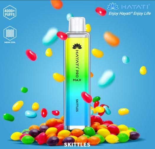 Hayati Pro Max 4000 Puffs - Skittles