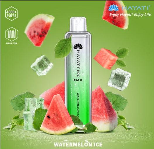 Hayati Pro Max 4000 Puffs - Watermelon Ice