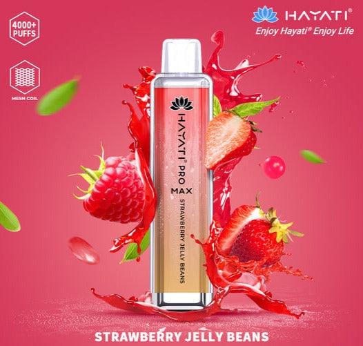 Hayati Pro Max 4000 Puffs - Strawberry Jelly Beans