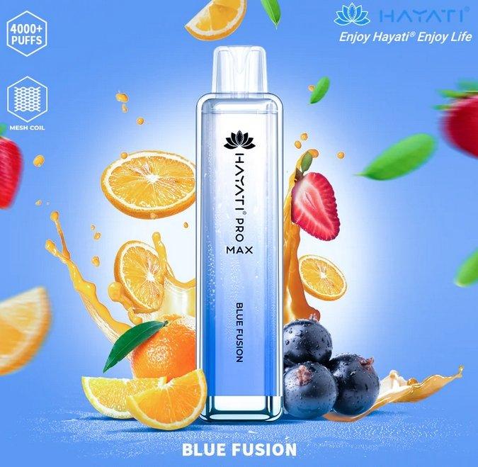 Hayati Pro Max 4000 Puffs - Blue Fusion