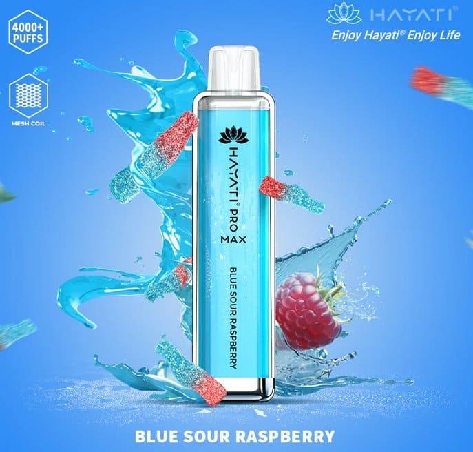 Hayati Pro Max 4000 Puffs - Blue Sour Raspberry