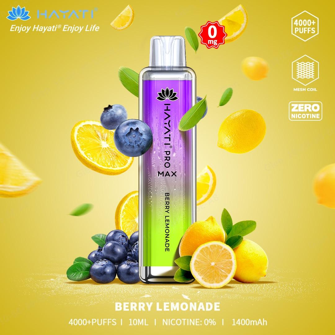 Hayati Pro Max 4000+ Puffs ZERO Nicotine - Eazy Vapes