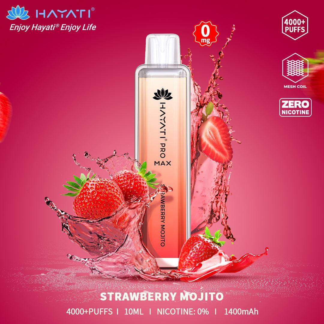 Hayati Pro Max 4000+ Puffs ZERO Nicotine - Eazy Vapes