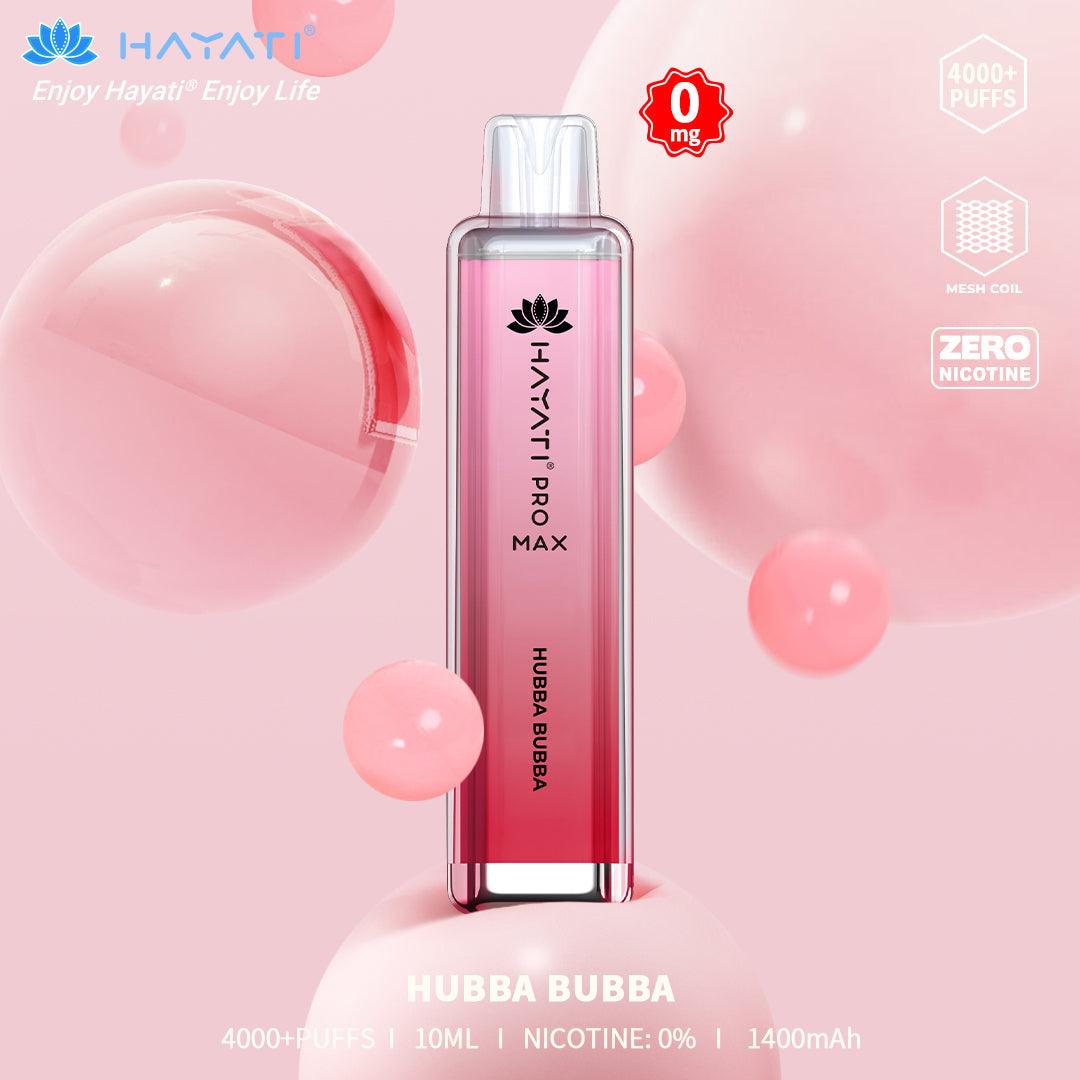 Hayati Pro Max 4000+ Puffs ZERO Nicotine - Eazy Vapes