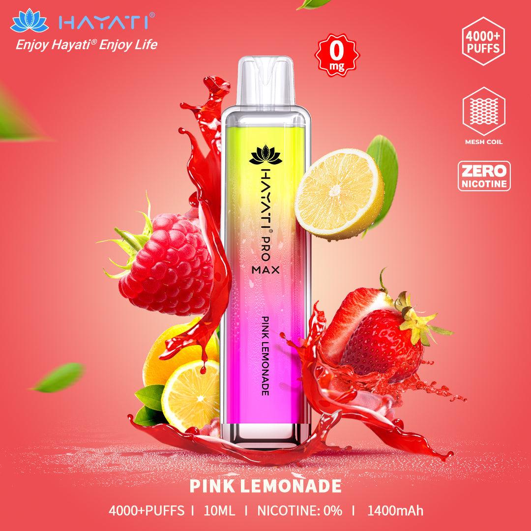 Hayati Pro Max 4000+ Puffs Zero Nicotine Disposable | Only £8.99 each | eazyvapes