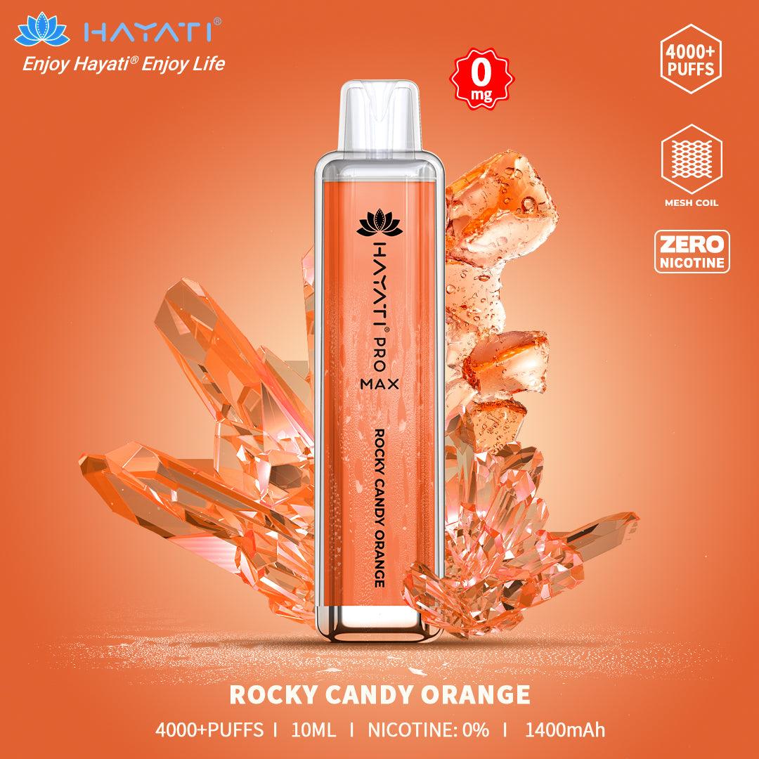 Hayati Pro Max 4000+ Puffs Zero Nicotine Disposable | Only £8.99 each | eazyvapes