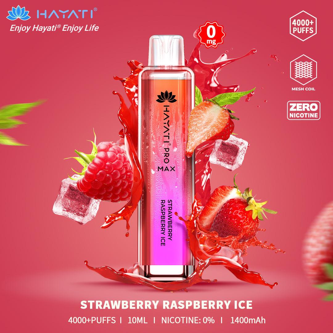 Hayati Pro Max 4000+ Puffs Zero Nicotine Disposable | Only £8.99 each | eazyvapes