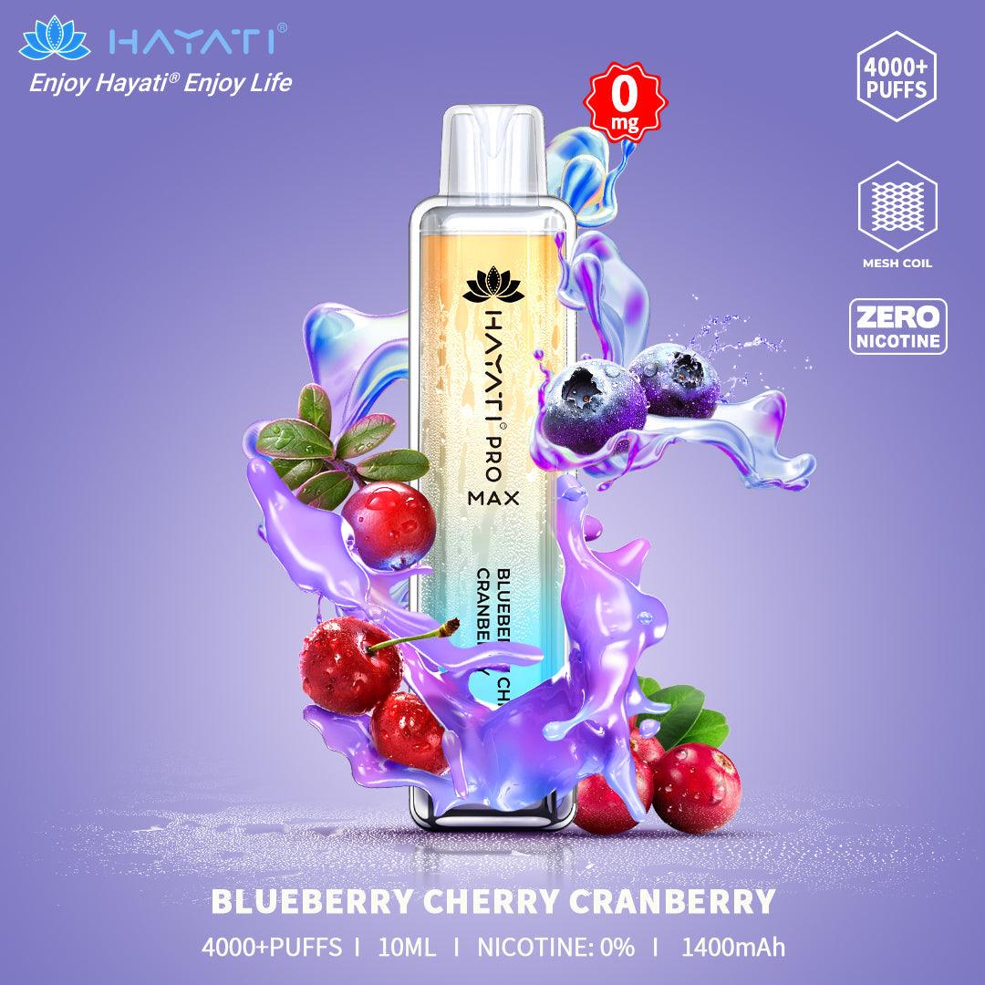 Hayati Pro Max 4000+ Puffs Zero Nicotine Disposable | Only £8.99 each | eazyvapes