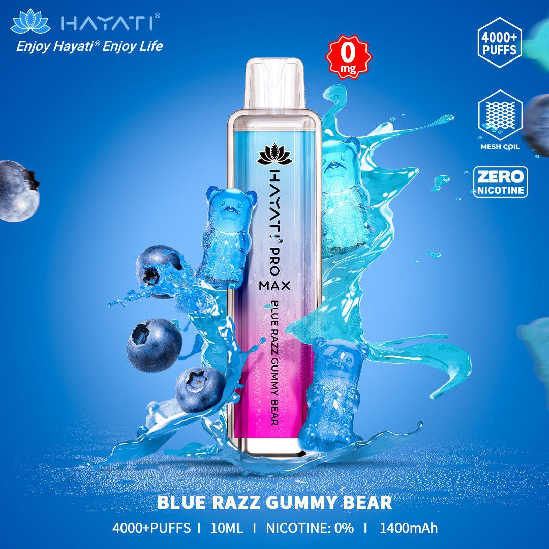 Hayati Pro Max 4000+ Puffs Zero Nicotine Disposable | Only £8.99 each | eazyvapes