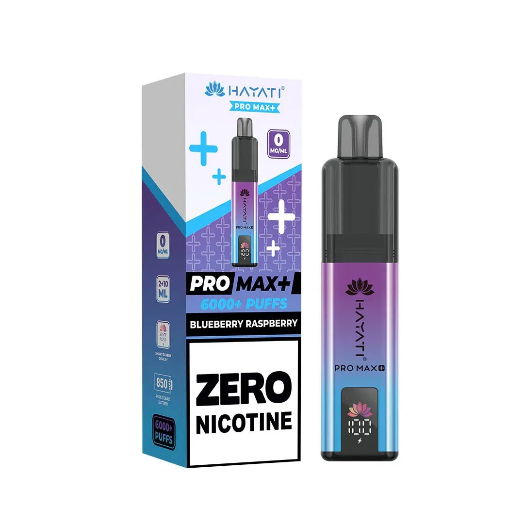 Hayati Pro Max+ 6000 Pod Kit 0MG (ZERO NICOTINE) - Eazy Vapes