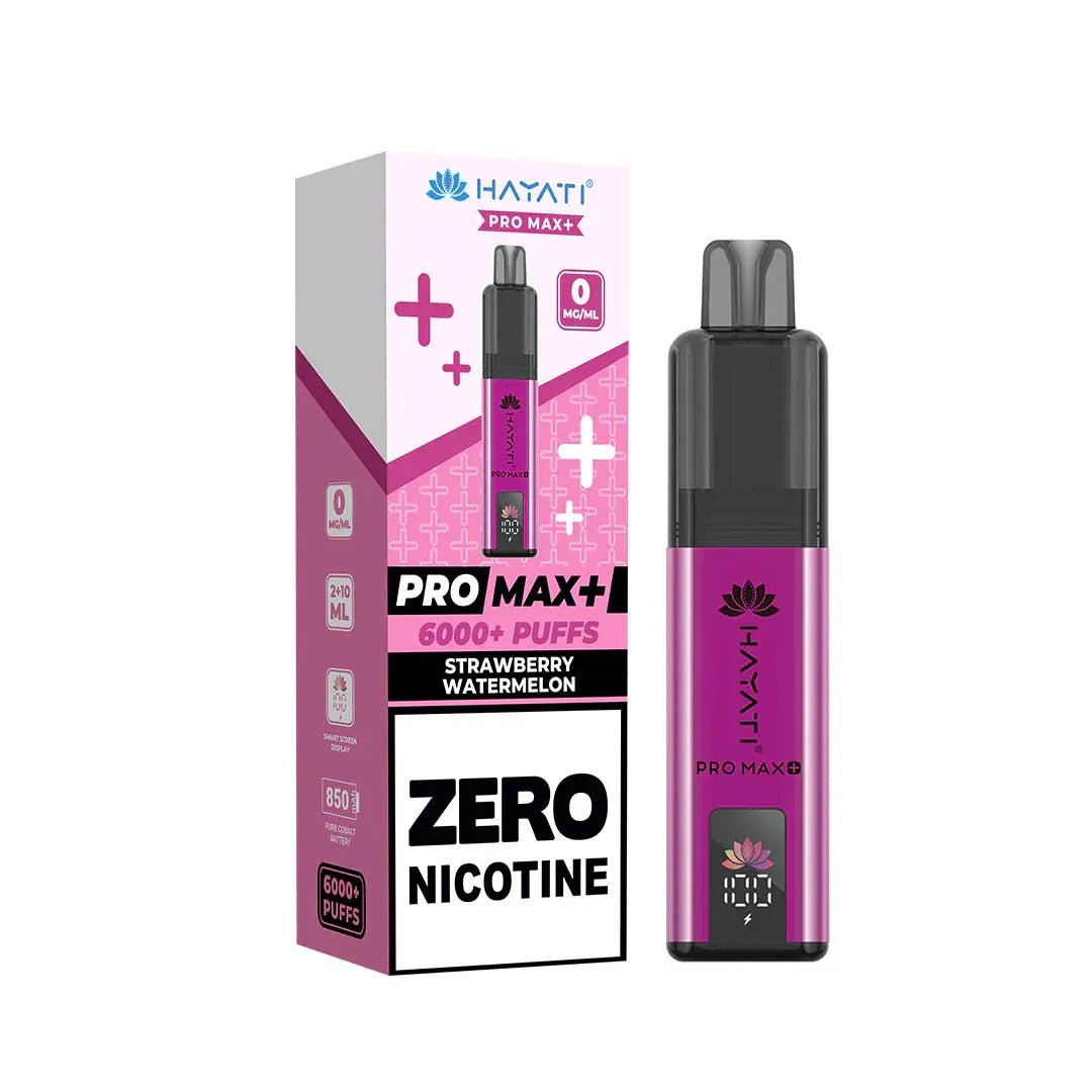 Hayati Pro Max+ 6000 Pod Kit 0MG (ZERO NICOTINE) - Eazy Vapes