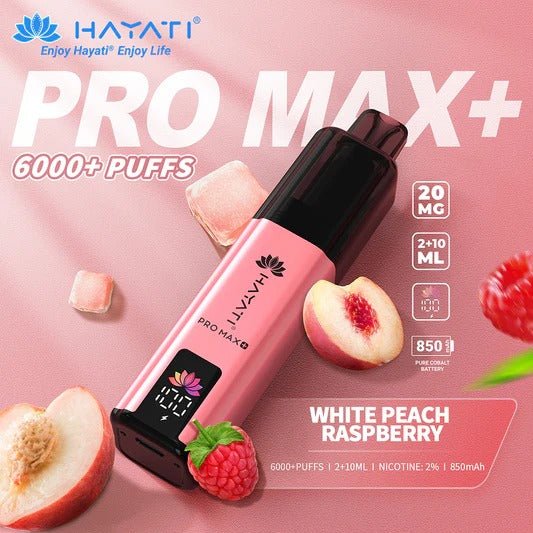 Hayati Pro Max+ 6000 Puffs Vape Kit - Eazy Vapes