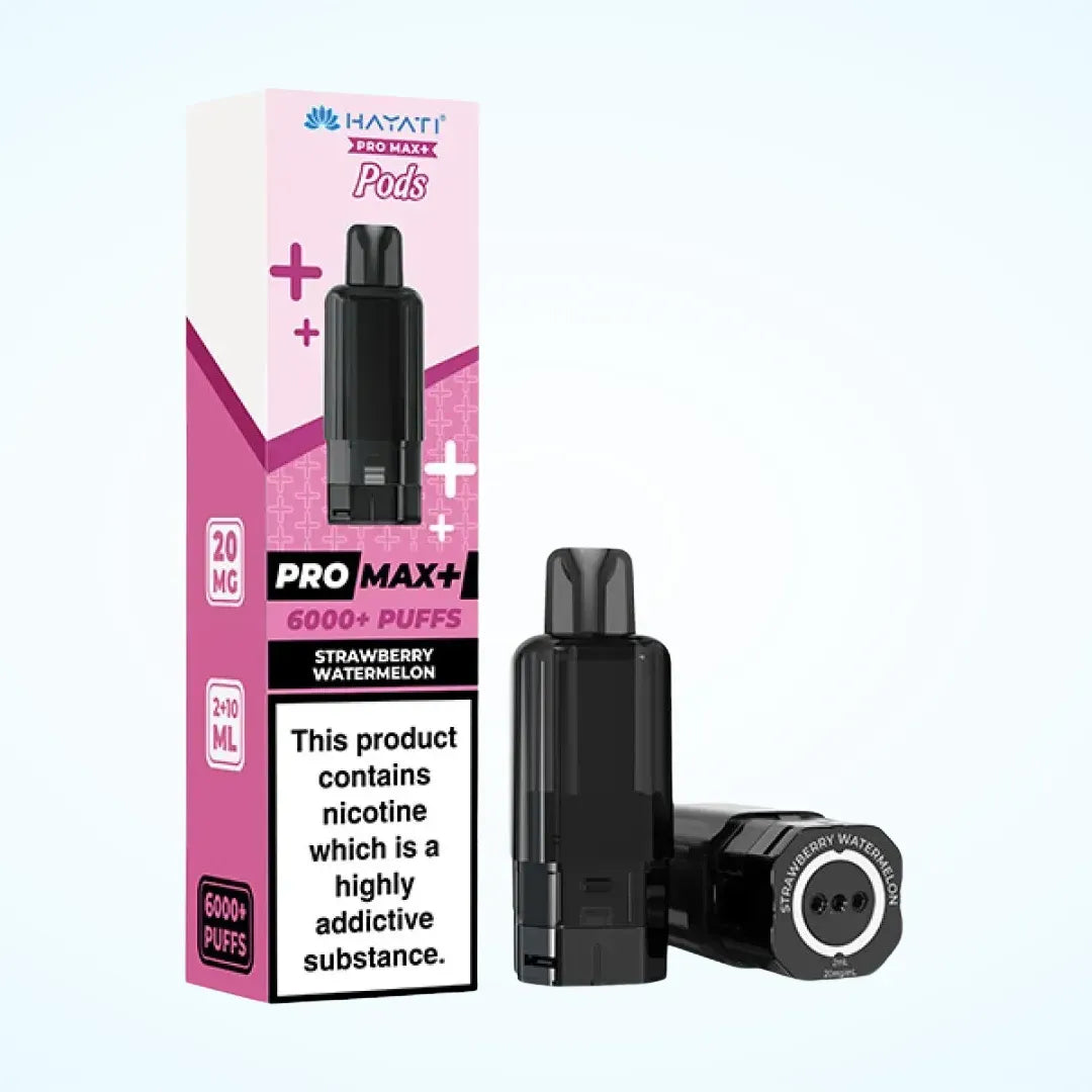 Hayati Pro Max+ 6K Prefilled Pod Refills - Strawberry Watermelon