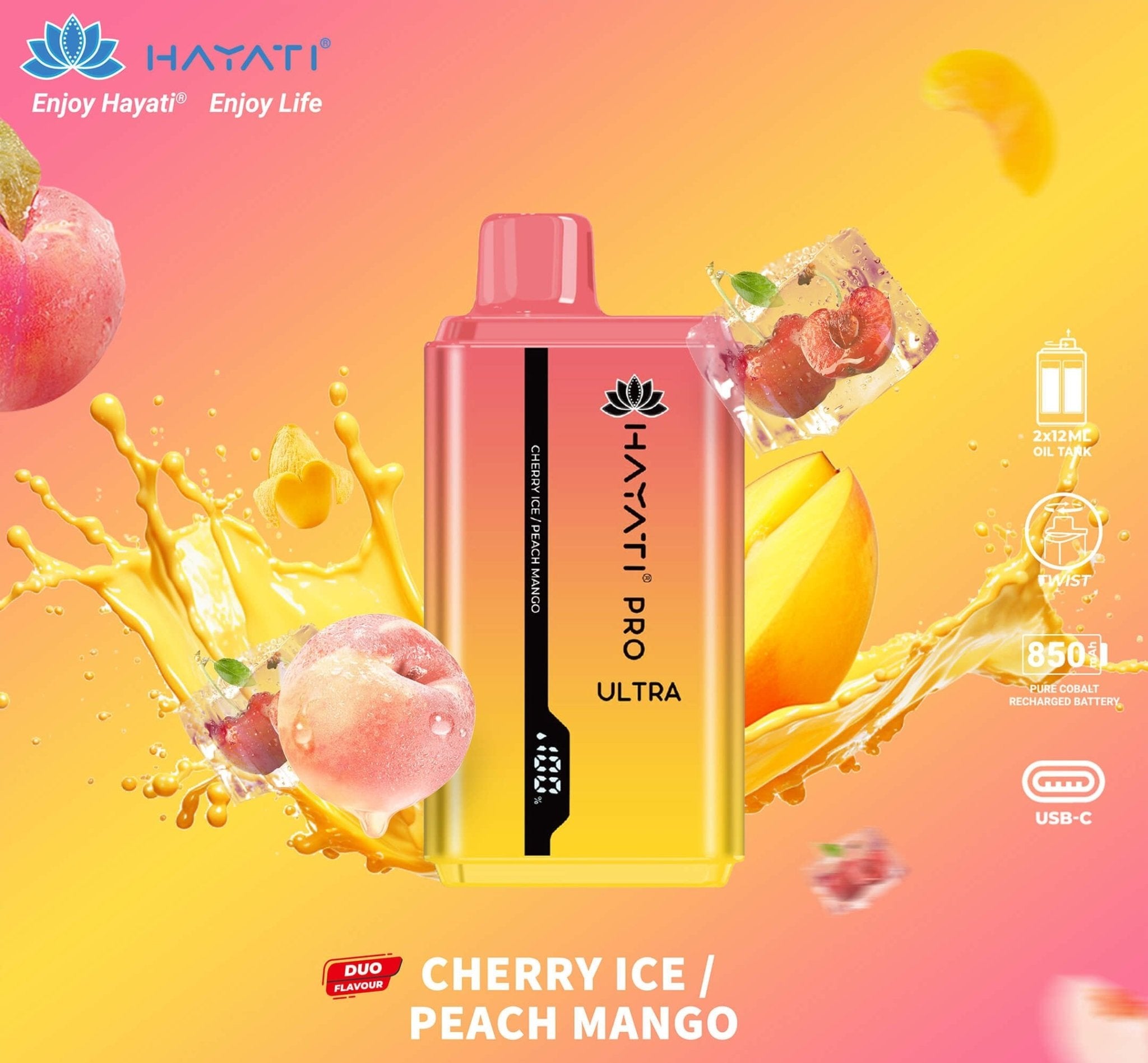 Hayati Pro Ultra 15000 Puffs Disposable - Eazy Vapes