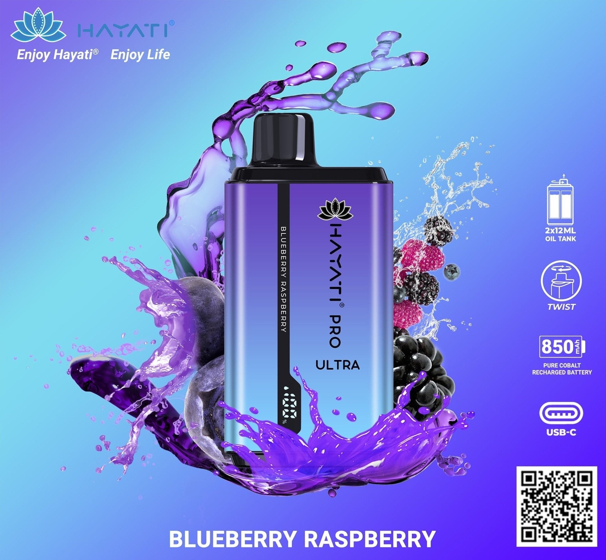 Hayati Pro Ultra 15000 Puffs Disposable - Eazy Vapes