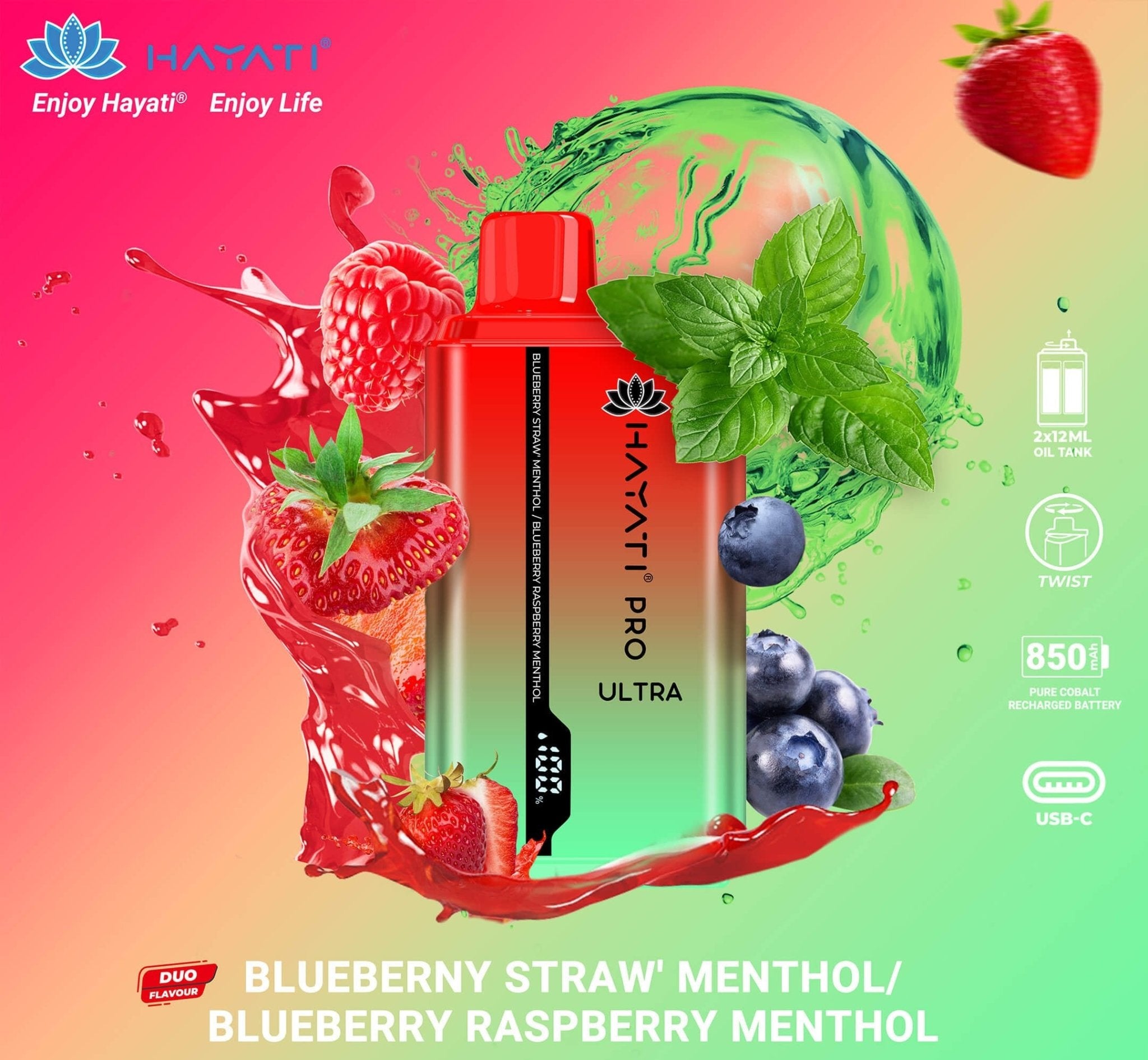 Hayati Pro Ultra 15000 Puffs Disposable - Eazy Vapes