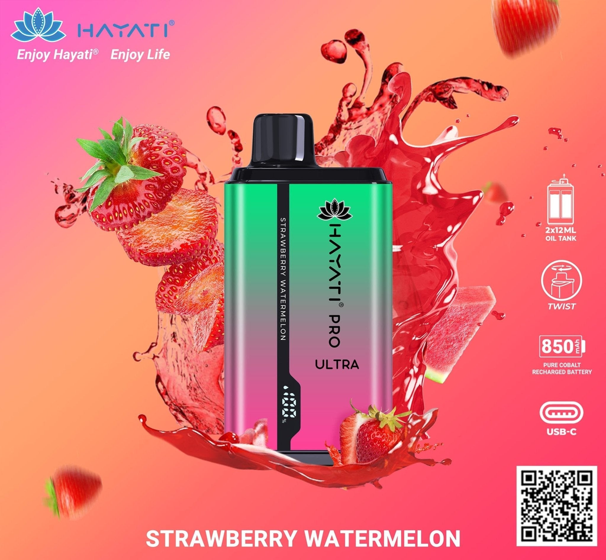 Hayati Pro Ultra 15000 Puffs Disposable - Eazy Vapes