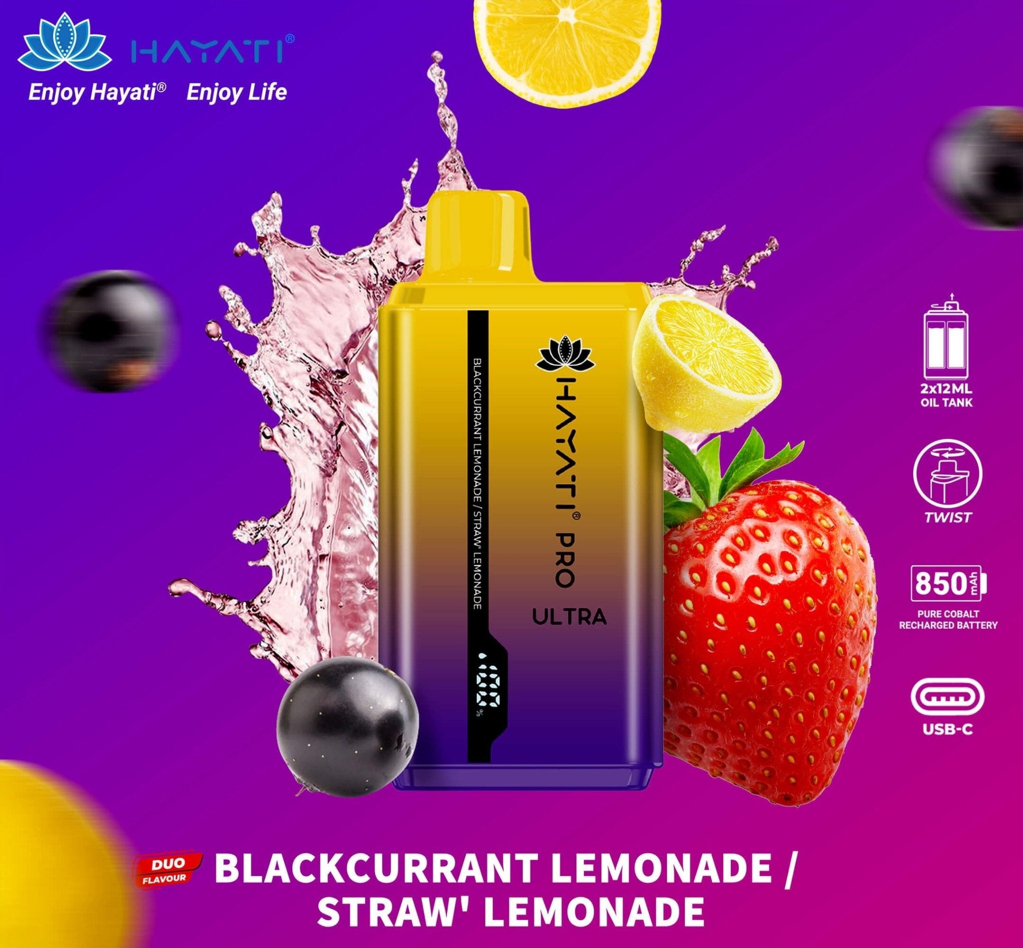 Hayati Pro Ultra 15000 Puffs Disposable - Eazy Vapes