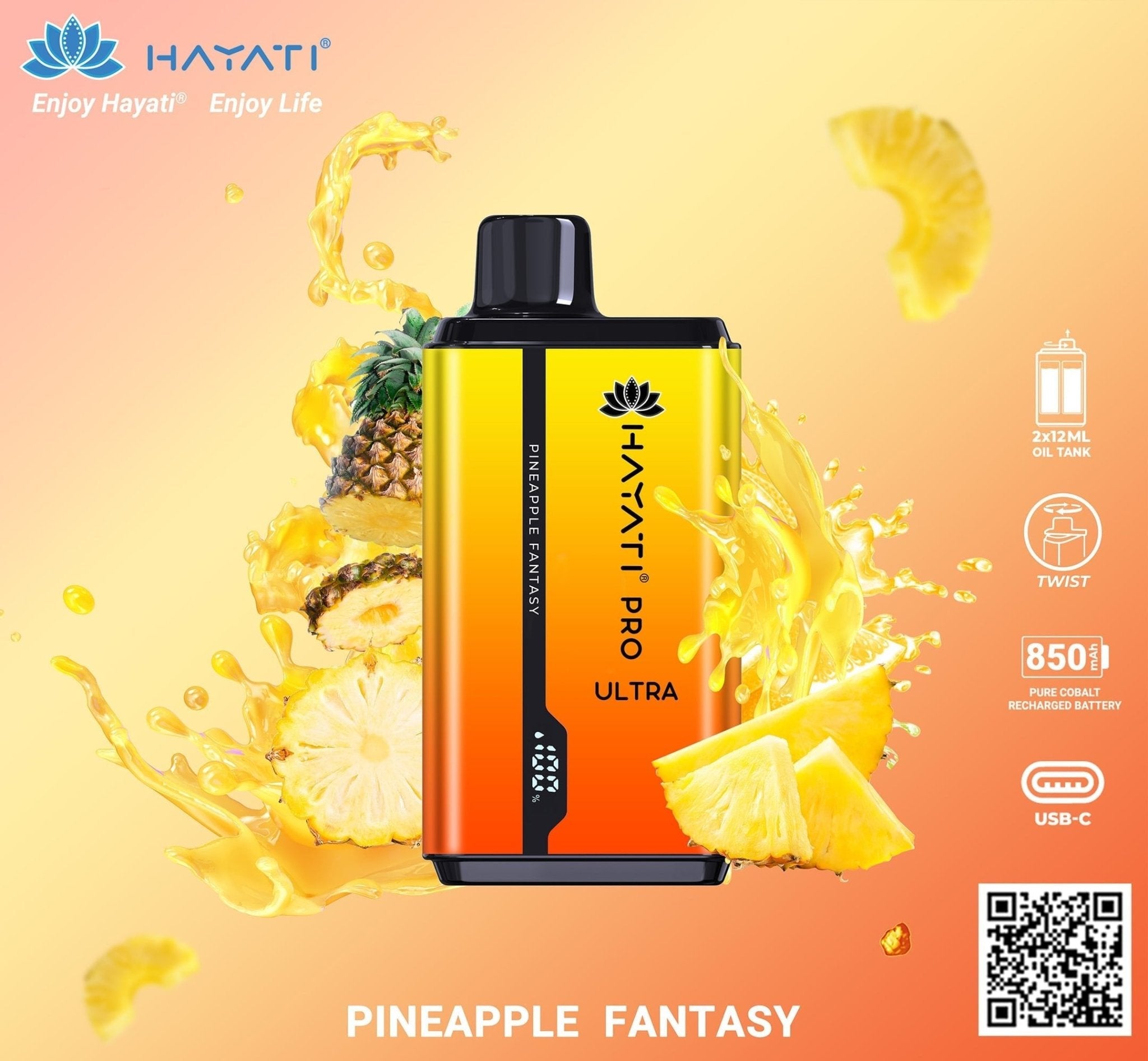 Hayati Pro Ultra 15000 Puffs Disposable - Eazy Vapes