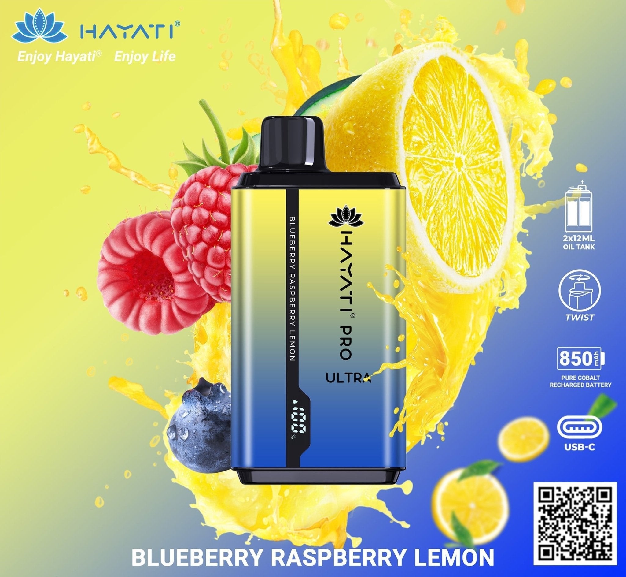 Hayati Pro Ultra 15000 Puffs Disposable - Eazy Vapes