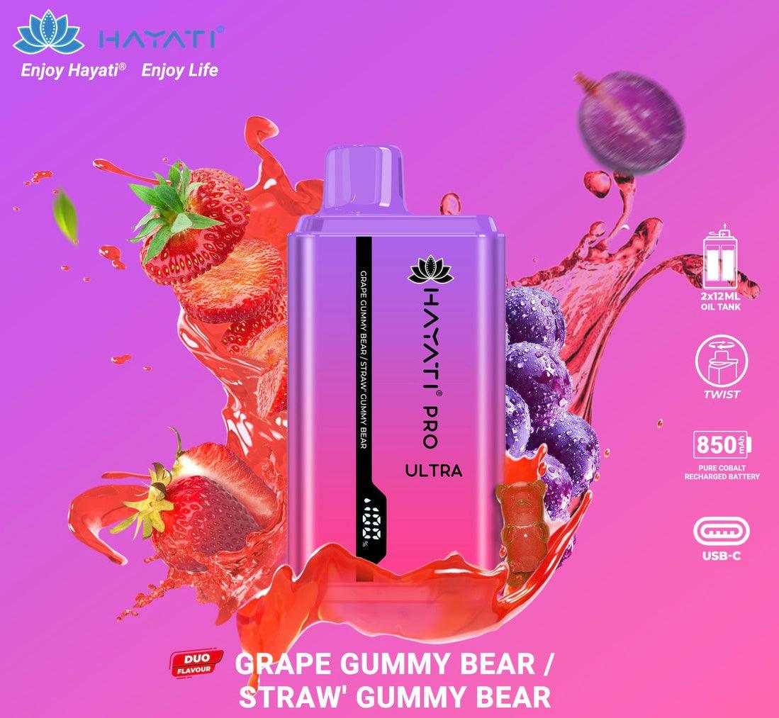 Hayati Pro Ultra 15000+ Puffs Disposable