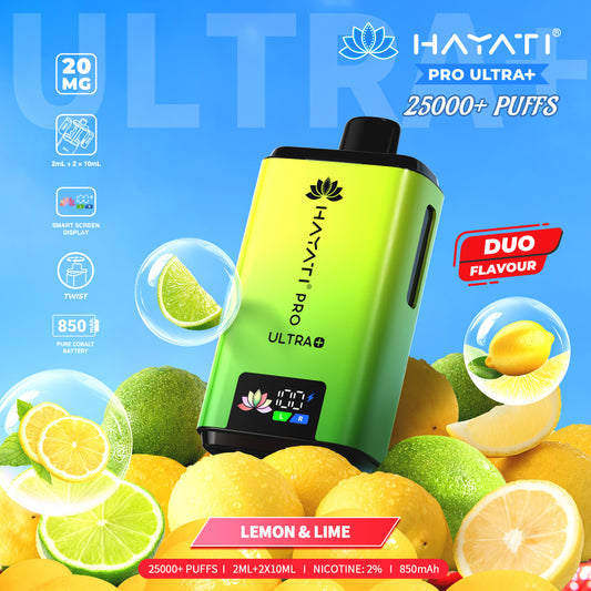 Hayati Pro Ultra+ 25K - Lemon and Lime
