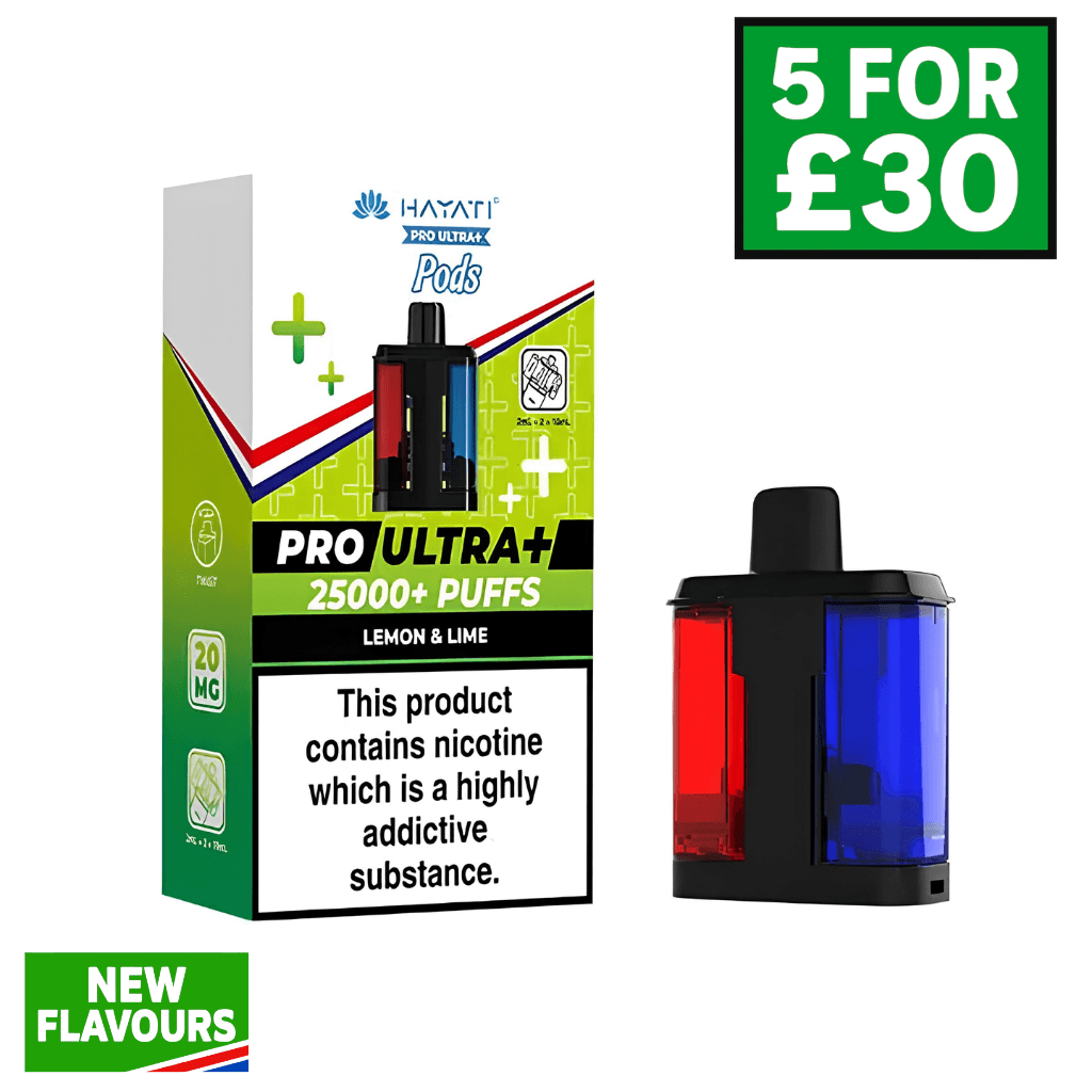 Hayati Pro Ultra+ 25K Replacement Pods - Eazy Vapes