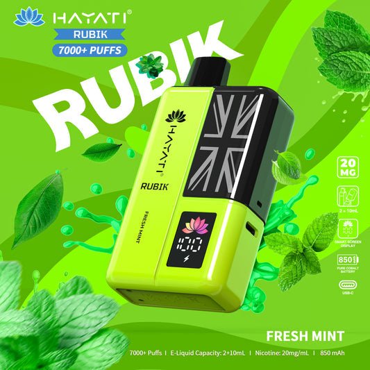 Hayati Rubik 7000+ Puff Vape Kit - Eazy Vapes