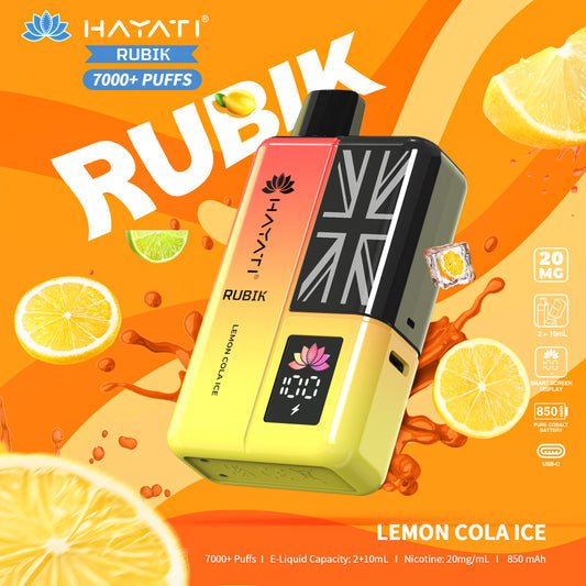 Hayati Rubik 7000+ Puff Vape Kit - Eazy Vapes