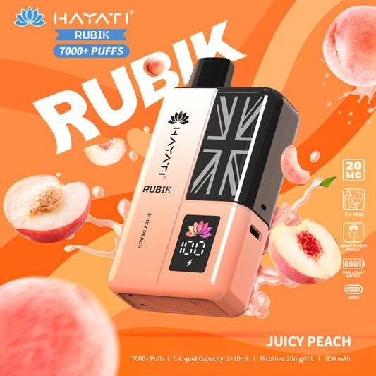 Hayati Rubik 7000+ Puff Vape Kit - Eazy Vapes