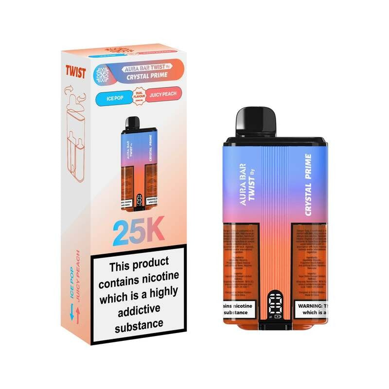 Crystal Prime Twist 25K Disposable Vape | Eazy Vapes