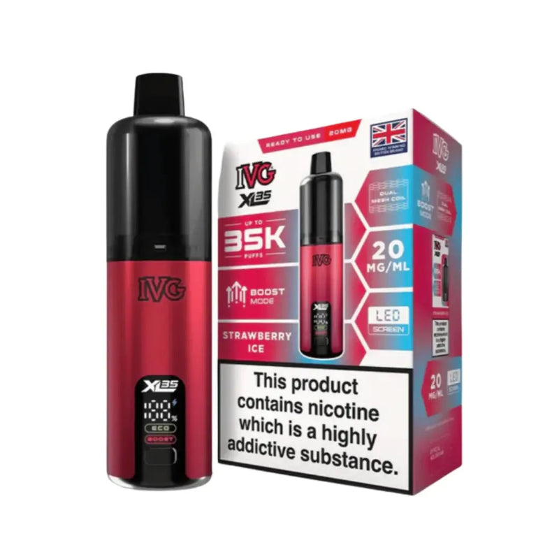 IVG XL 35K Vape Kit - Strawberry Ice
