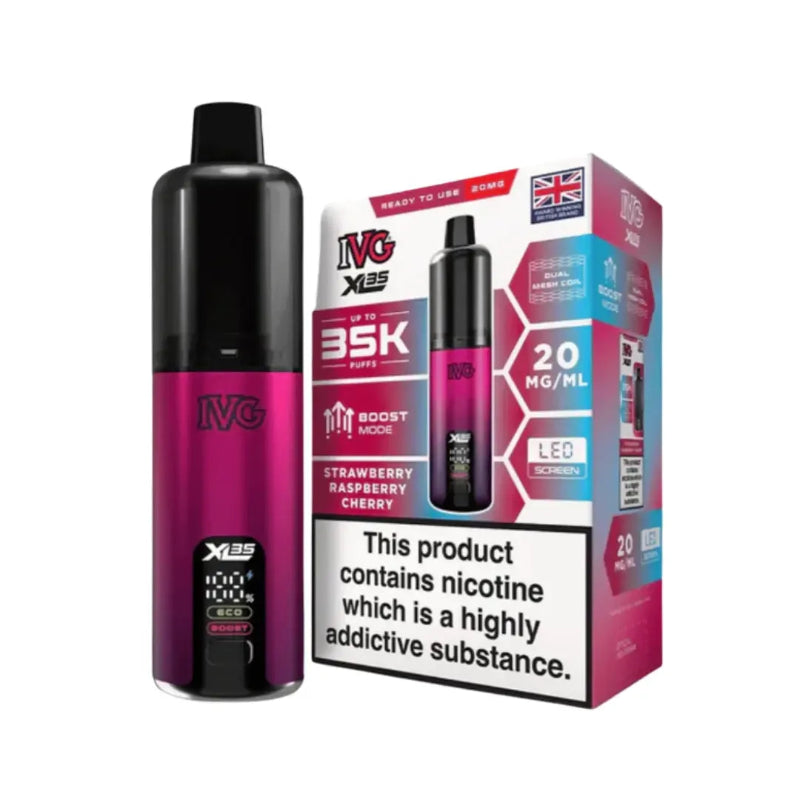 IVG XL 35K Vape Kit - Strawberry Raspberry Cherry