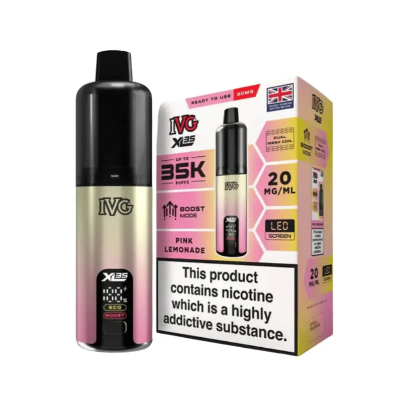 IVG XL 35K Vape Kit - Pink Lemonade
