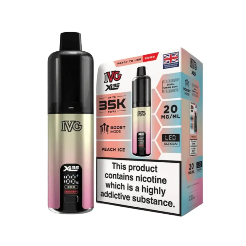 IVG XL 35K Vape Kit - Peach Ice