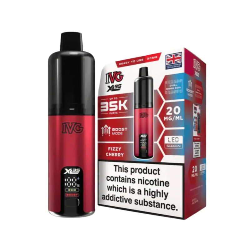 IVG XL 35K Vape Kit - Fizzy Cherry
