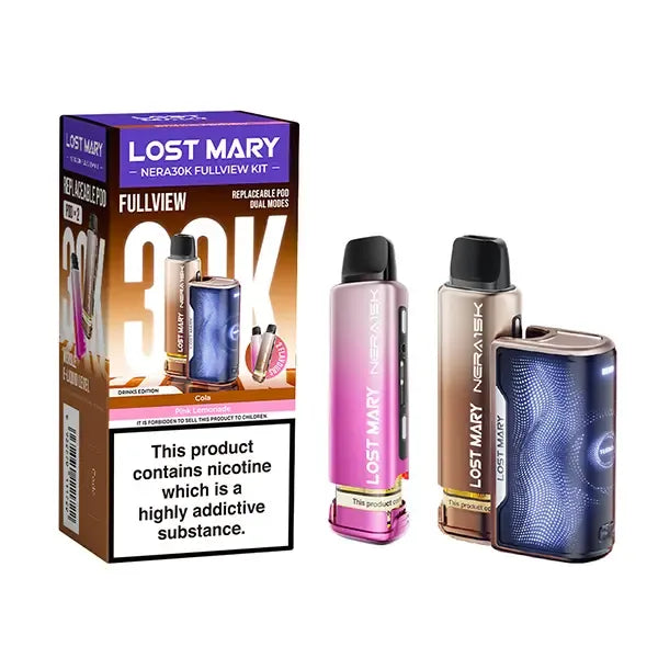 Lost Mary Nera 30K Vape Kit - Drinks Edition