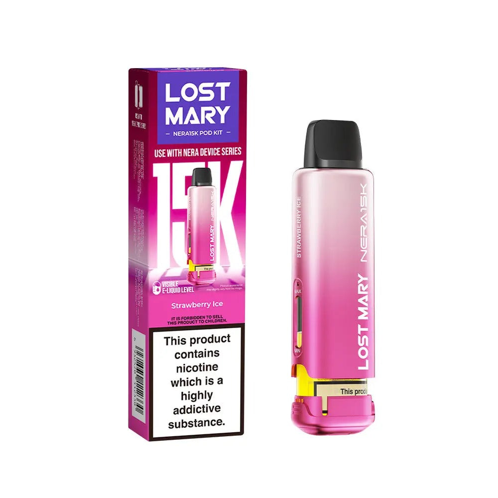 Lost Mary Nera 15K Replacement Pod - Strawberry Ice