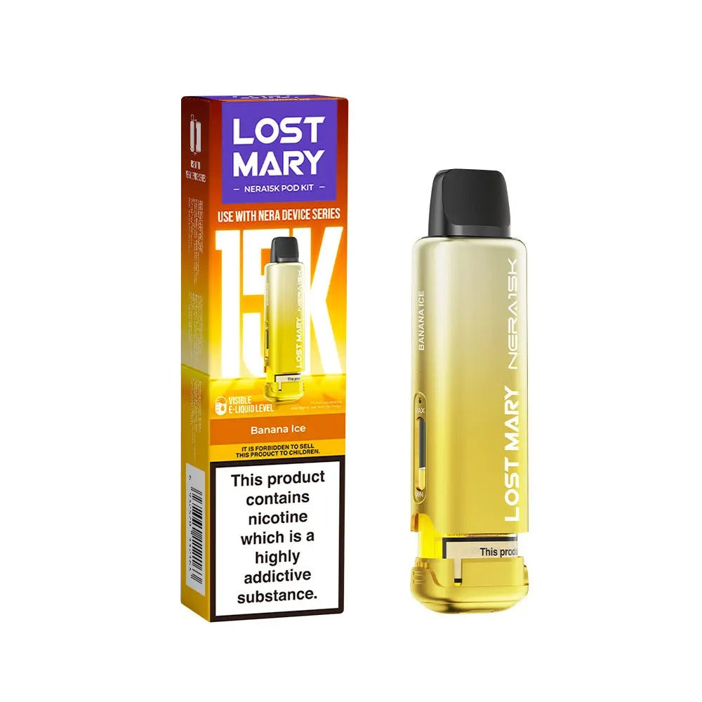 Lost Mary Nera 15K Replacement Pod - Banana Ice