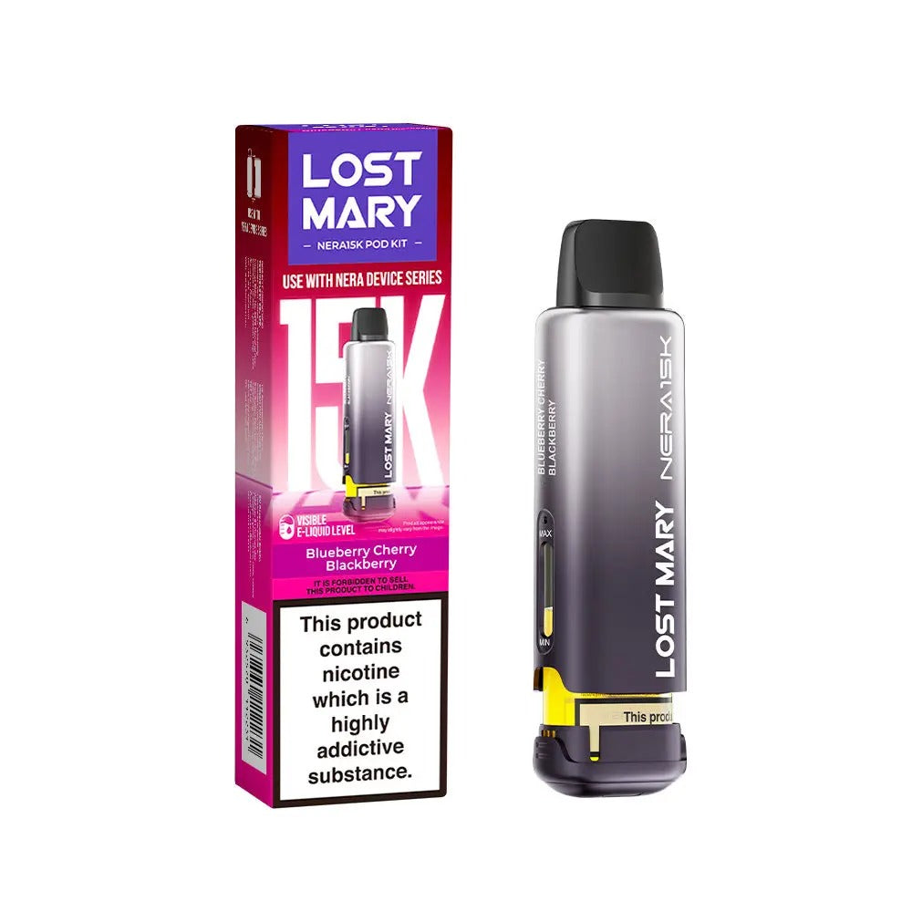 Lost Mary Nera 15K Replacement Pod - Blueberry Cherry Blackberry