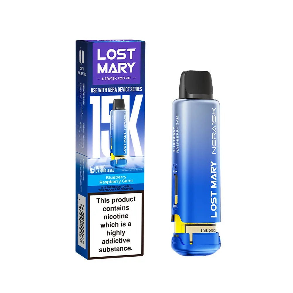 Lost Mary Nera 15K Replacement Pod - Blueberry Raspberry Gami