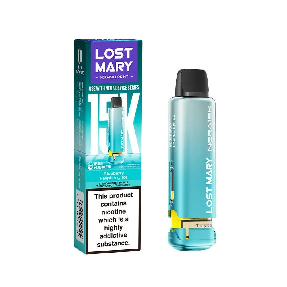 Lost Mary Nera 15K Replacement Pod - Blueberry Raspberry Ice