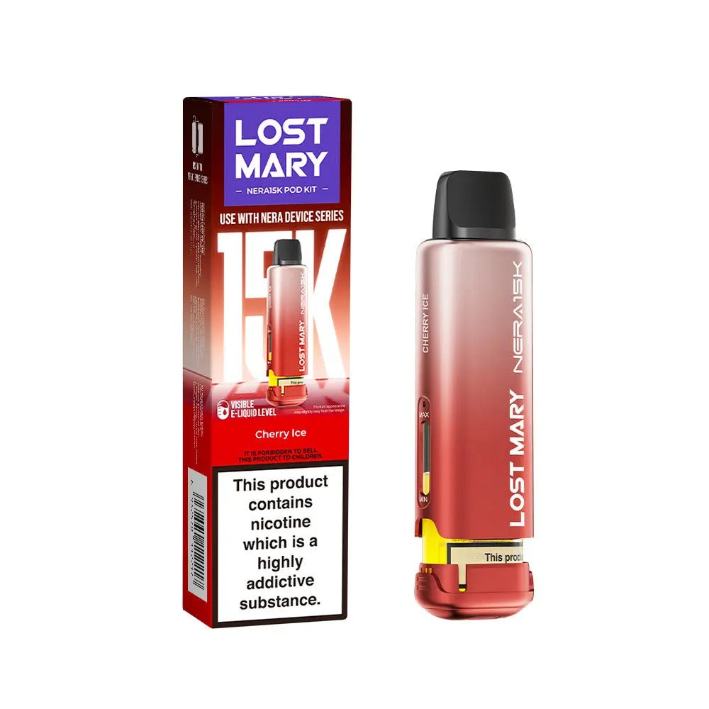 Lost Mary Nera 15K Replacement Pod - Cherry Ice