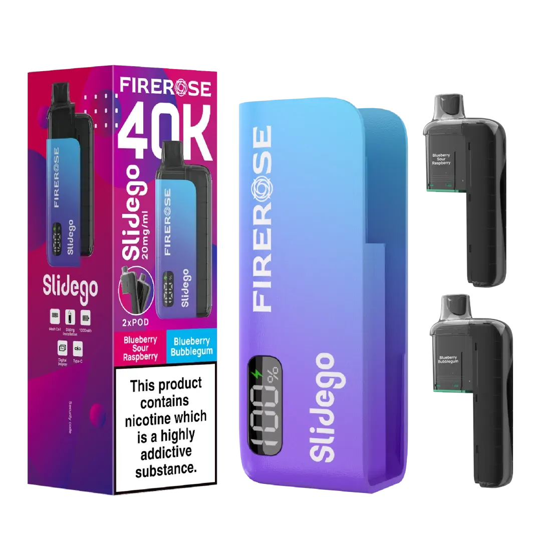 Firerose SlideGo 40K Pod Kit - Buy at Eazy Vapes
