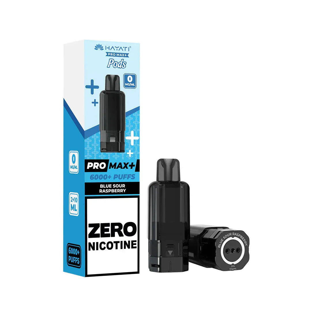 Hayati Pro Max+ 6K Pod Refills 0MG (ZERO NICOTINE)